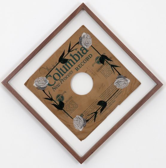 SP Record Embroidery 3 by Aoyama Satoru contemporary artwork Textile
