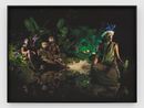 Untitled In a trance she walked out onto her reflection closed her eyes and received a plan from beyond the mountains by Christopher Udemezue contemporary artwork Print