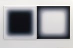 Seeing becomes being Square sound compound by Jonny Niesche contemporary artwork Painting