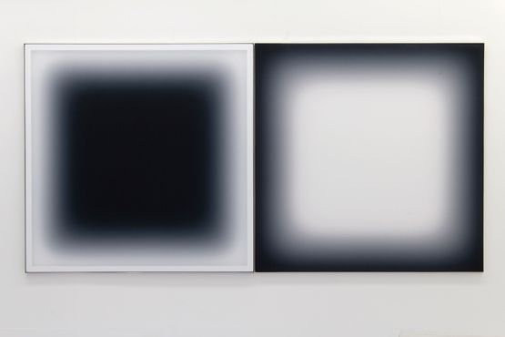 Seeing becomes being Square sound compound by Jonny Niesche contemporary artwork Painting