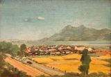 Shatin by Hon Chi Fun contemporary artwork painting works on paper