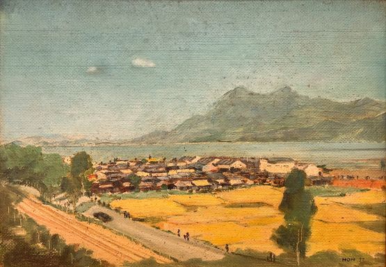 Shatin by Hon Chi Fun contemporary artwork Painting