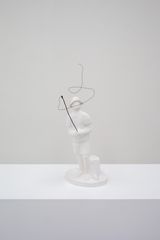 Fisherman a half second later by Andy Fitz contemporary artwork sculpture