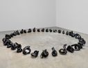 Elephant Necklace Circle by Lynda Benglis contemporary artwork Sculpture