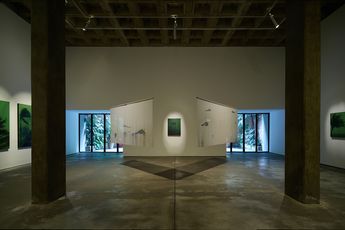 Contemporary art exhibition Troika To See a World Through a Grain of Salt at OMR Mexico City