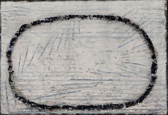 Ovulo negro by Enrique Brinkmann contemporary artwork Painting