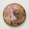 The Lasting Spring Clouded Leopard and Lily M2204 by Yang Mao-Lin contemporary artwork Painting