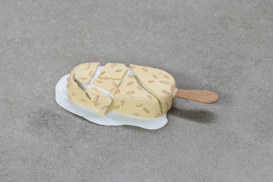 A moving object Or Cut from this and that by Ryan Gander contemporary artwork Sculpture