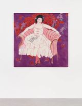 Waiting alone by Shafei Xia contemporary artwork painting works on paper