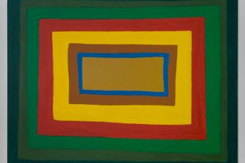 Contemporary art exhibition Harriet Korman Art Basel Miami Beach Nova Sector at Thomas Erben Gallery New York United States