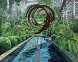 Sculpture In the Garden by Yujin Kang contemporary artwork painting
