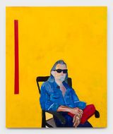 James Jarvaise Sometimes the straight line has to be crooked Santa Barbara CA by Henry Taylor contemporary artwork painting