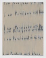 Seizure of Hope 40 by Roni Horn contemporary artwork works on paper