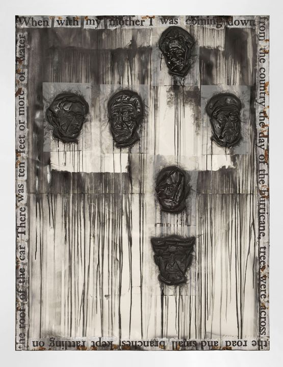 WHEN WITH MY MOTHER by Jaume Plensa contemporary artwork Works on Paper