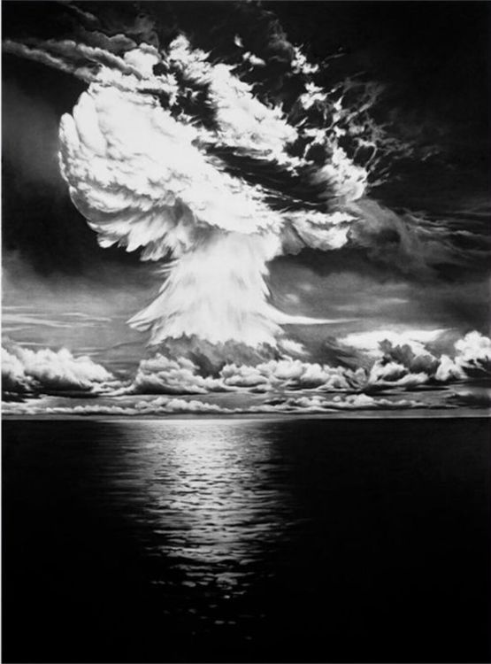 Ivy Mike by Robert Longo contemporary artwork Print