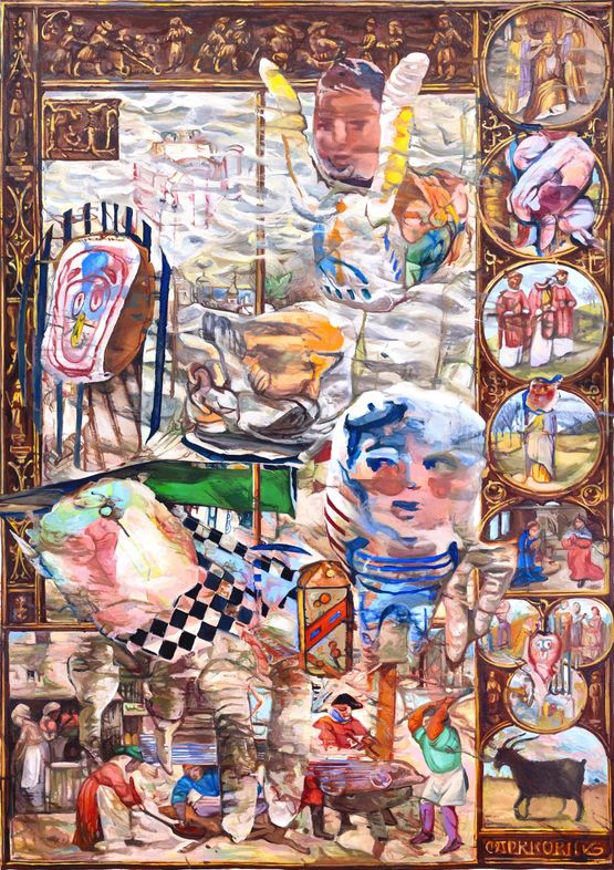 Spinola Hours_December Capricorn by Jihyun Lee contemporary artwork Painting