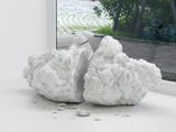 The Hatching of the Cloud  The Archeology of the Sky by Fabrice Samyn contemporary artwork sculpture