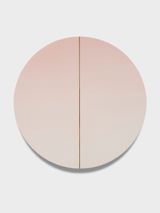 Moon Gaze Tondo by Mara De Luca contemporary artwork painting sculpture