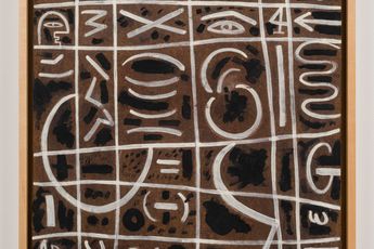 Contemporary art exhibition Adolph Gottlieb Pictographs at Pace Gallery East Hampton United States
