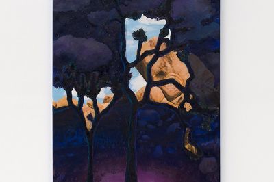 Inspired by Magritte Ben Wolf Noams Paintings Reframe Southern California Landscapes