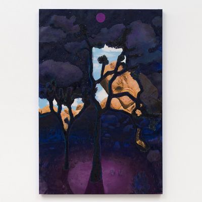 Inspired by Magritte Ben Wolf Noams Paintings Reframe Southern California Landscapes