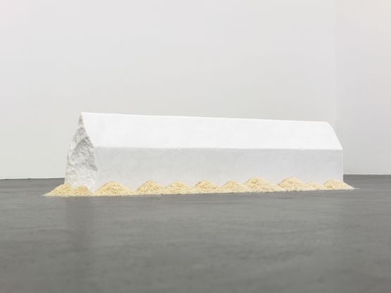 Rice House by Wolfgang Laib contemporary artwork Sculpture