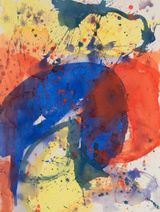 Untitled by Sam Francis contemporary artwork painting