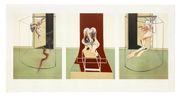 Triptych Inspired by Oresteia of Aeschylus s.9503 by Francis Bacon contemporary artwork Print