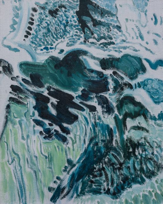 6  Cool Mountain No.6 by Ji Lei contemporary artwork Painting
