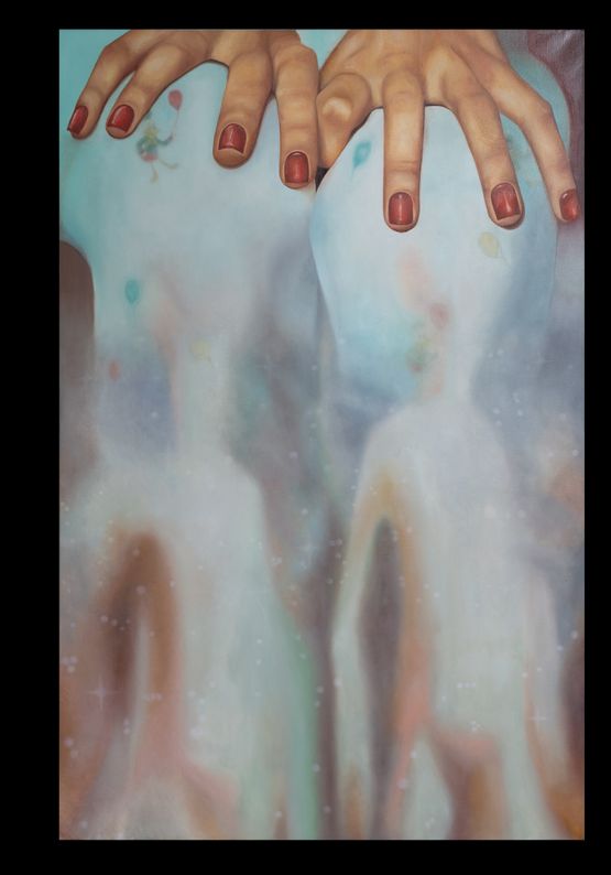 Between Origin by Syagini Ratna Wulan contemporary artwork Painting