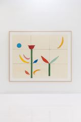 Aquell paisatge amb lluna i sol by Bruno Olle contemporary artwork painting