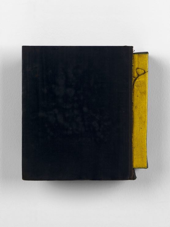 Yellow loop by Sam Lock contemporary artwork Painting