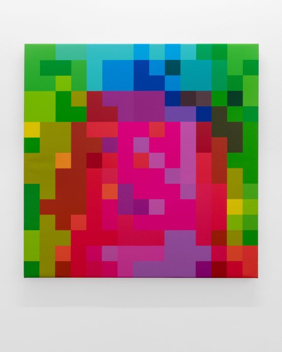 No. 8B From the Text of Light series by Robert Owen contemporary artwork Painting