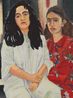 Puzzle Women by Maria Berrio contemporary artwork Painting