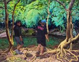 Ravine Holiday by Hao Zecheng contemporary artwork painting