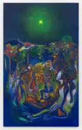 La Estrella Que Nos Guiaba Tambien Desaparecio Senora Senora by Alejandro Pineiro Bello contemporary artwork painting