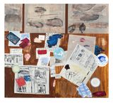 Table Top by Dona Nelson contemporary artwork painting
