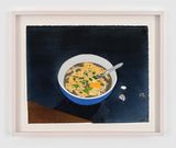ramen by Roger White contemporary artwork painting works on paper