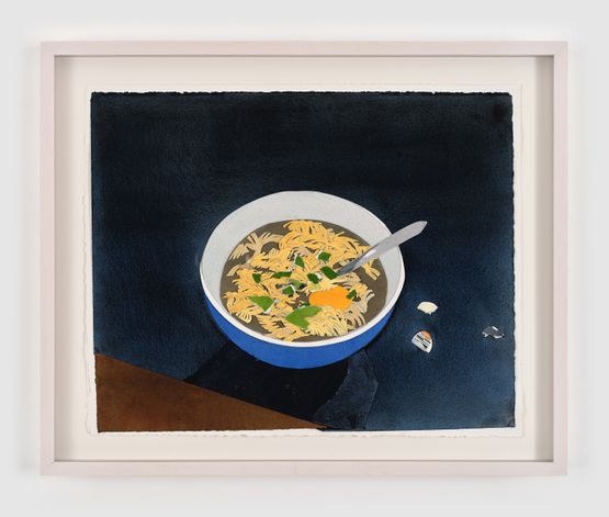 ramen by Roger White contemporary artwork Painting