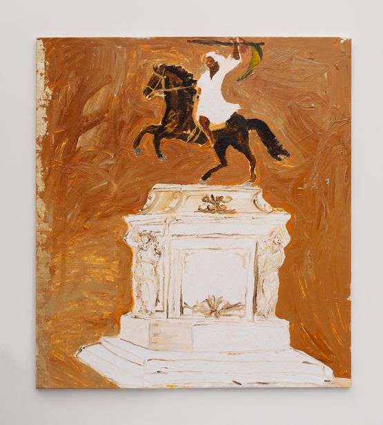 Monument to Aqualtune by Elian Almeida contemporary artwork Painting