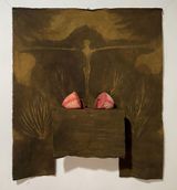 Dari Dada ke Dada Menuju Ibu Seia Sekata From Breast to Breast A Mothers Behest by Dian Suci contemporary artwork painting