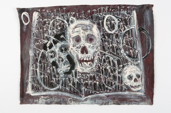 By The Book by Fiona Hall contemporary artwork Works on Paper