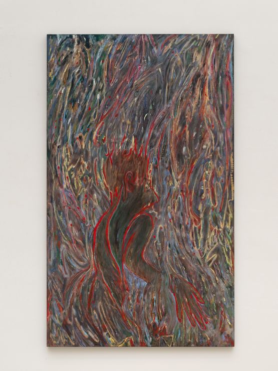 Fogo-fatuo by Gokula Stoffel contemporary artwork Painting