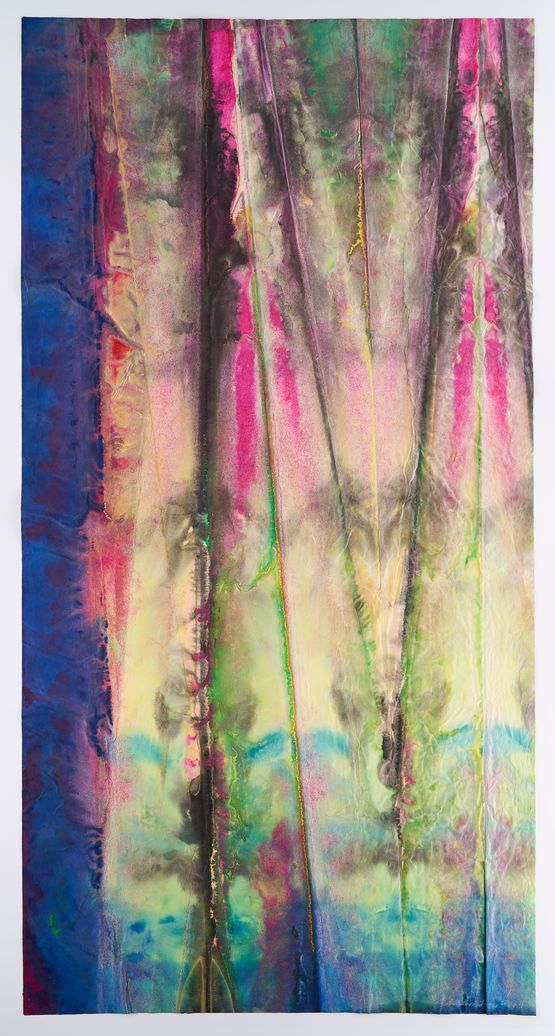 Untitled by Sam Gilliam contemporary artwork Mixed Media