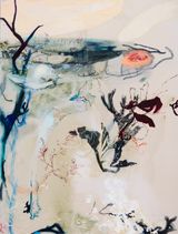 Brine by Araminta Blue contemporary artwork painting works on paper