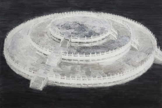 The Temple of Heaven by Shi Zhiying contemporary artwork Painting