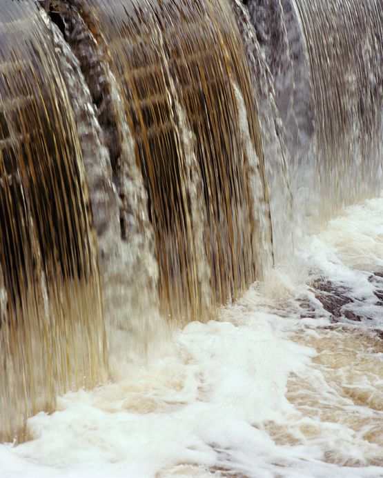 Waterfall on the Grid by Conor Clarke contemporary artwork Print
