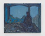 blue chamber by Behrang Karimi contemporary artwork painting works on paper