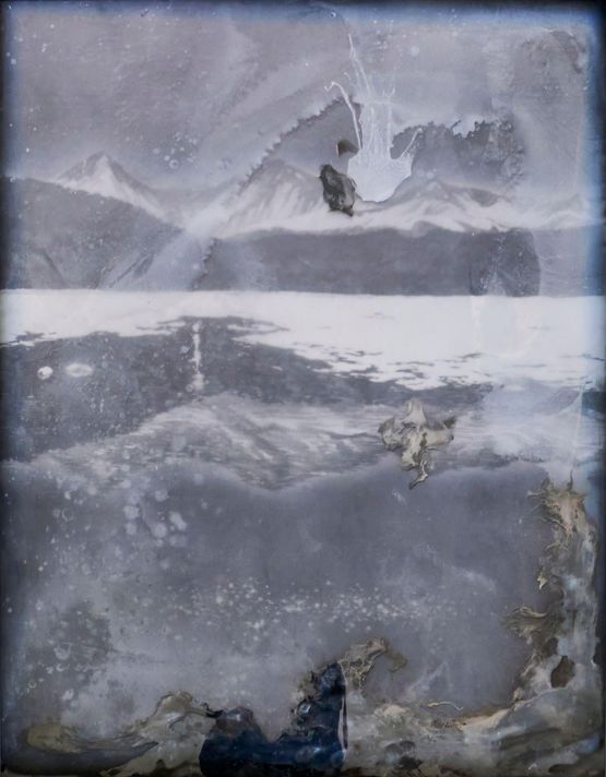What the Water Holds by Siwol Park contemporary artwork Works on Paper