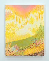 Harbor havens blazing by John Mcallister contemporary artwork painting